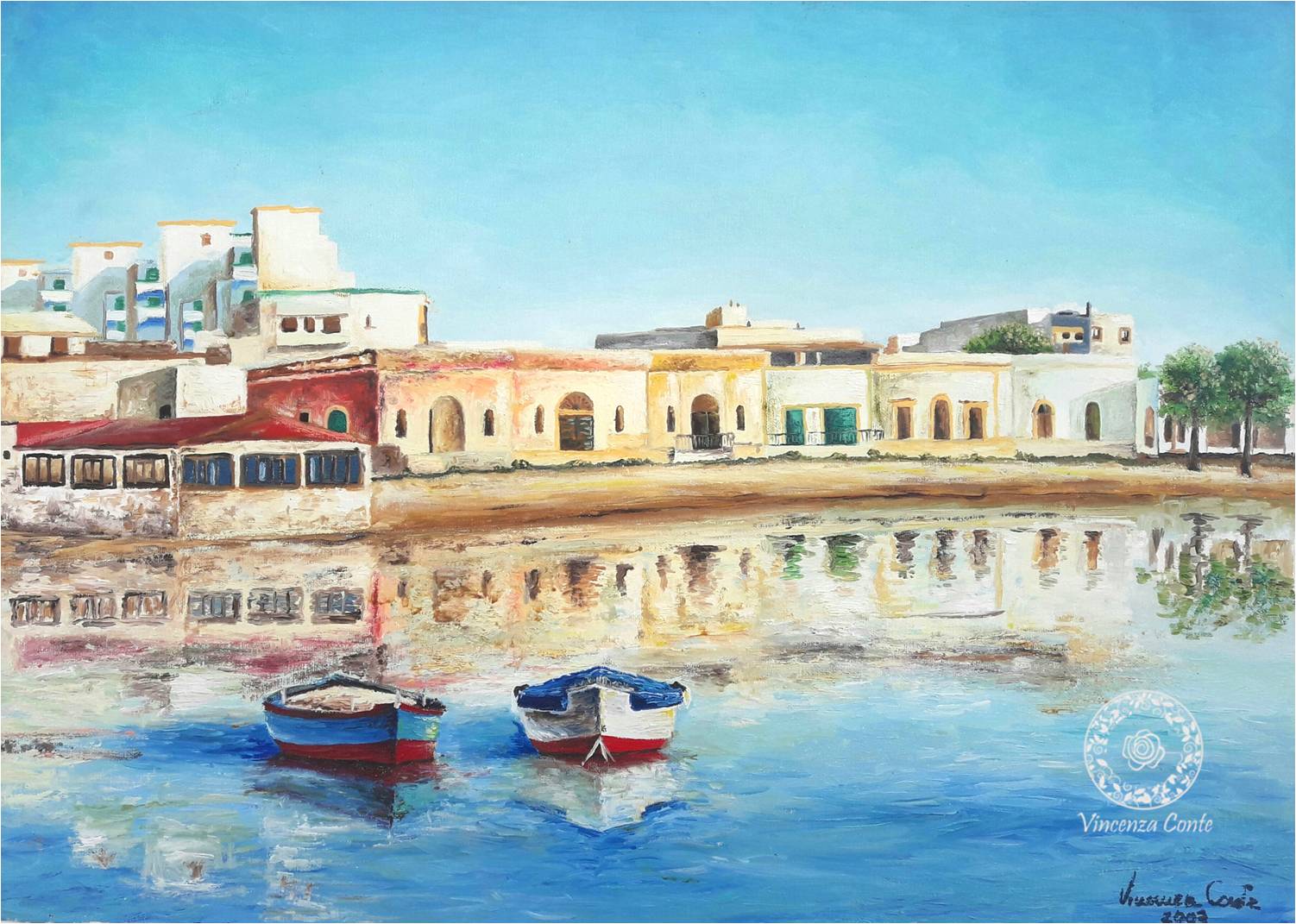 Paesaggi di mare dipinti