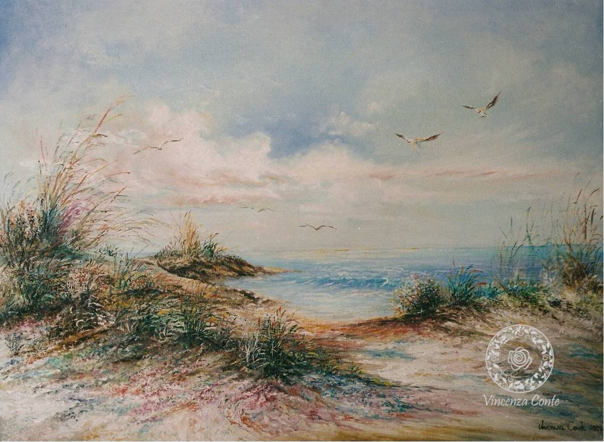 Alba Paesaggi di mare