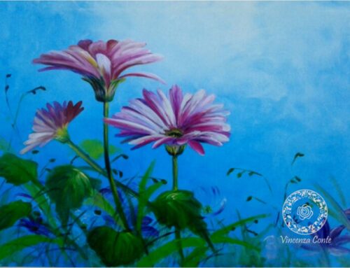Margherite dipinte