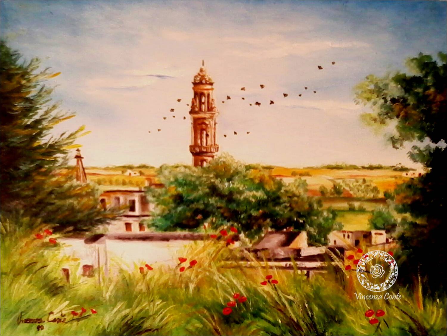 Mezzogiorno Dipinti di paesaggi