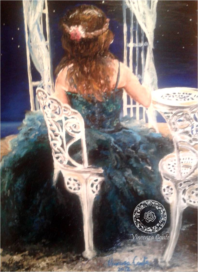 Notte Figure e ritratti dipinti