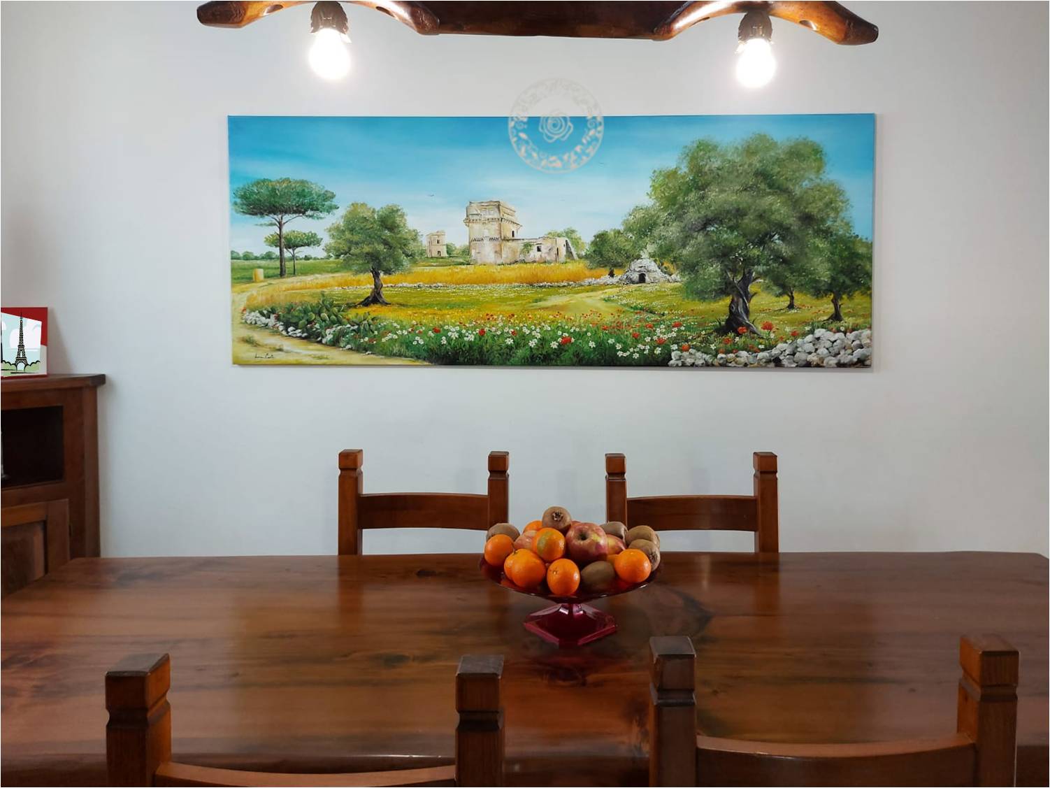 Paesaggio Salento quadro ad olio